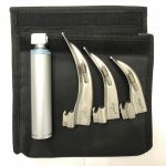 ست لارنگ اسکوپ 3 تیغه بزرگسال با کیف